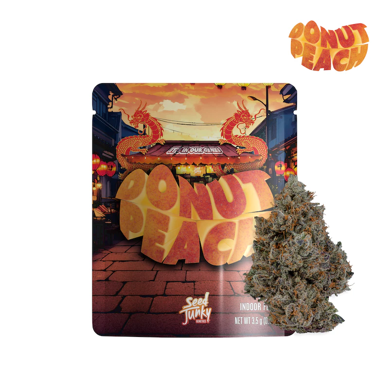 Seed Junky - Donut Peach - 3.5g (H) - Seed Junky Main Image