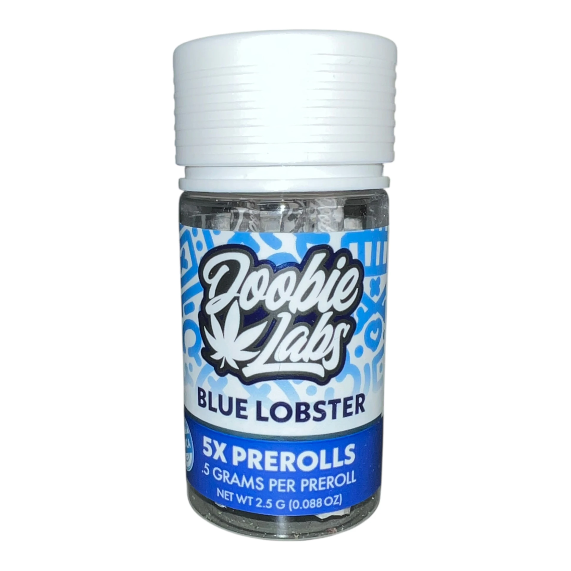 Doobie Labs - Blue Lobster 0.5g 5pk Pre-Rolls Main Image