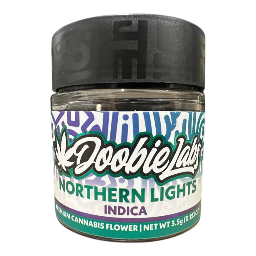 Doobie Labs - Northern Lights 3.5g Flower Jar Main Image