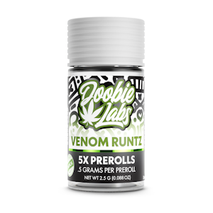 DOOBIE LABS - Doobie Labs | Venom Runtz | indica 5pk pre-rolls