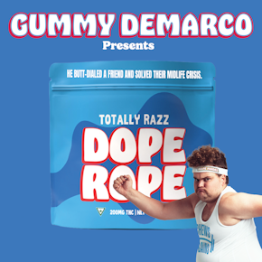 Dope Rope - Totally Razz - 200mg