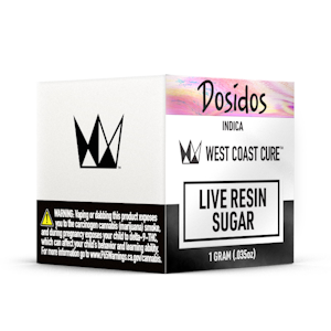WEST COAST CURE - West Coast cure - Dosidos Live Resin Sugar 1g