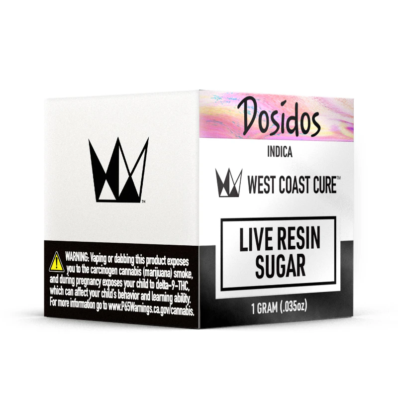 West Coast Cure - West Coast cure - Dosidos Live Resin Sugar 1g Main Image