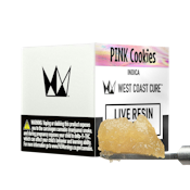 Pink Cookies (I) | 1g Live Resin Sugar | West Coast Cure