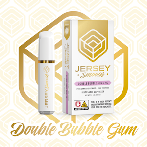 JERSEY SMOOTH - Double Bubble Gum 1g Disposable
