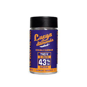 BLOTTER - Lucy's: Double Durban | Diamond Infused Pre-roll | .7g 3-pack | Blotter