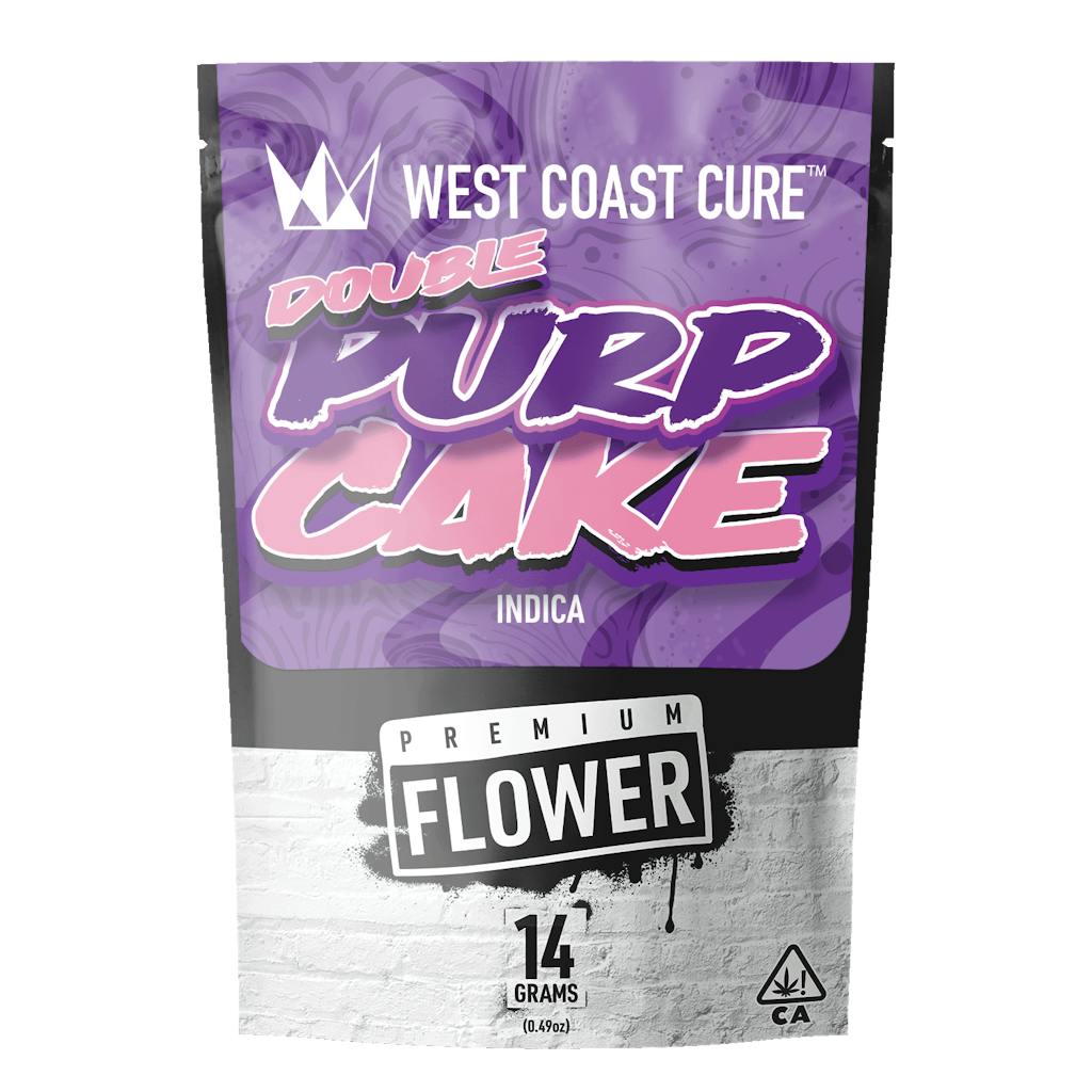 West Coast Cure Double Purp Cake Premium Flower 14.0g