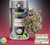 Sluggers Hit - Double Rainbow Jarred Flower - 5g