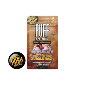 PUFF - PUFF | DOUGHLATO X CHOCOLOPE - 5PK INFUSED | PREROLL | 2.5G