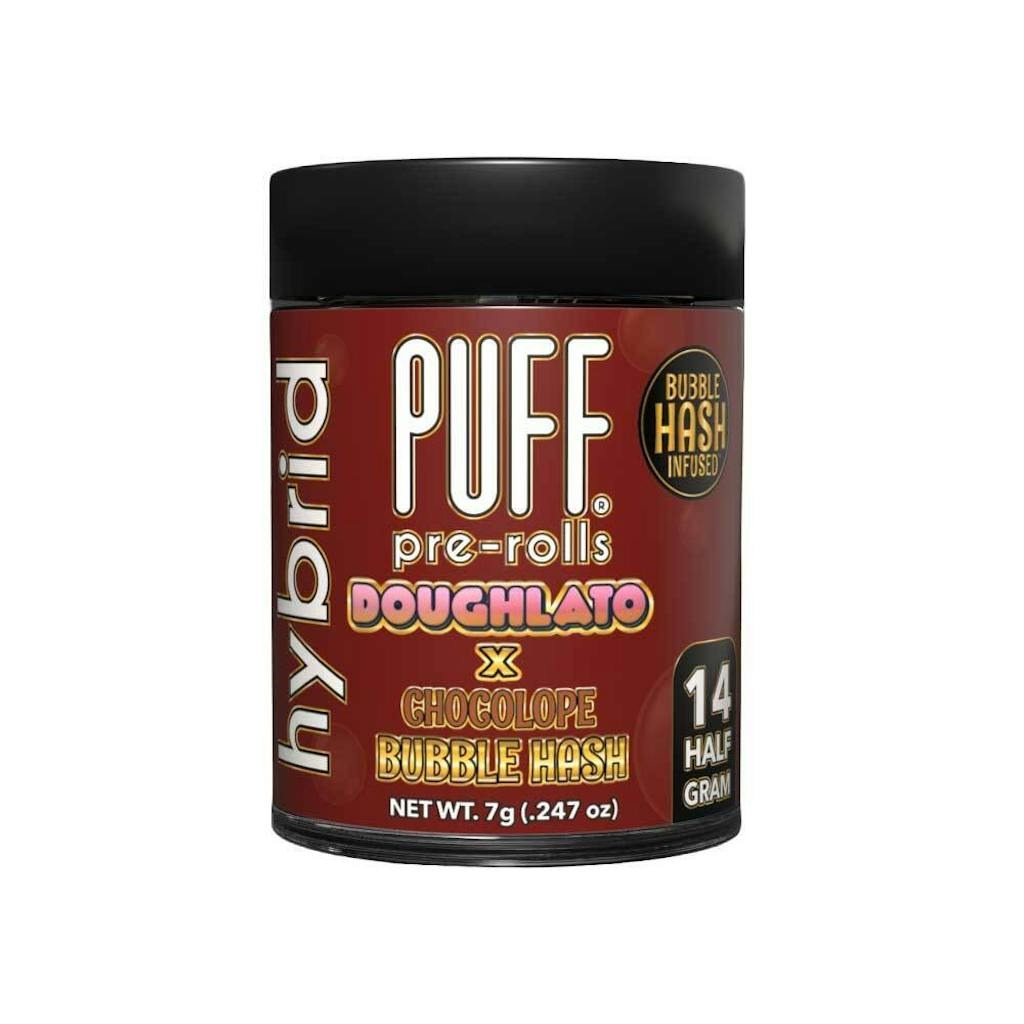 PUFF Doughlato x Chocolope Bubble Hash Infused 14-Pack Pre-Roll 7.0g