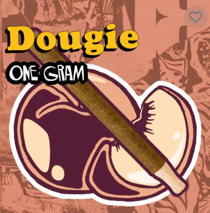 Dougie - Peach, Flavored Infused Blunt, 1.25g Main Image