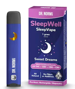 Punch Extracts - Dr. Norms | Sleep Well 1g Disposable Vape