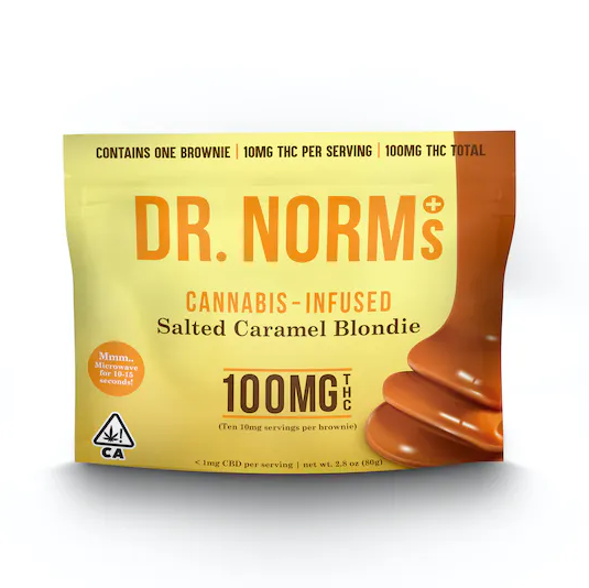 DR. NORM'S — Salted Caramel Blondie