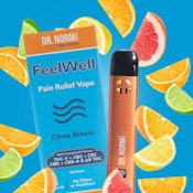 Dr. Norms | Feel Well Vape| Citrus Breeze .5g | Disposable