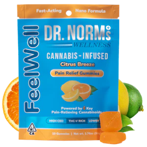 Dr. Norm's - Dr. Norm's - 100mg FeelWell Gummies - Citrus Breeze