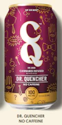 CQ Dr. Quencher Cannabis Infused Beverage 100mg