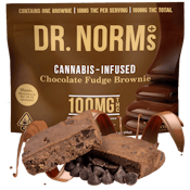 Dr. Norms | Chocolate Fudge Brownie 100mg