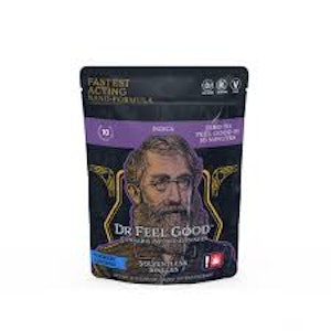 Dr. Feel Goods - Dr. Feel Goods 100mg Hash Rosin Nano-Infused Blueberry Lemonade Indica Gummy