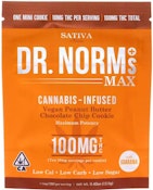 [DR. NORM'S] Single Cookie - 100mg - Peanut Butter Chocolate Chip (S)