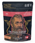 Dr Feel Good Peach Mango Distillate 100mg Single Gummy - Sativa