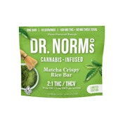 MATCHA ENERGY CRUNCH BAR 100MG - DR. NORM'S
