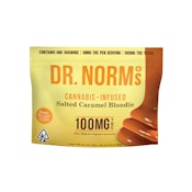 SALTED CARAMEL BLONDIE 100MG - DR. NORMS
