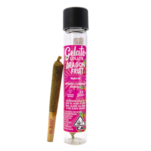 GELATO - Dragon Fruit Lolli (H) | 1.2g Infused Preroll | Gelato