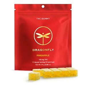 Dragonfly - Dragonfly - Pineapple - 100mg Gummies
