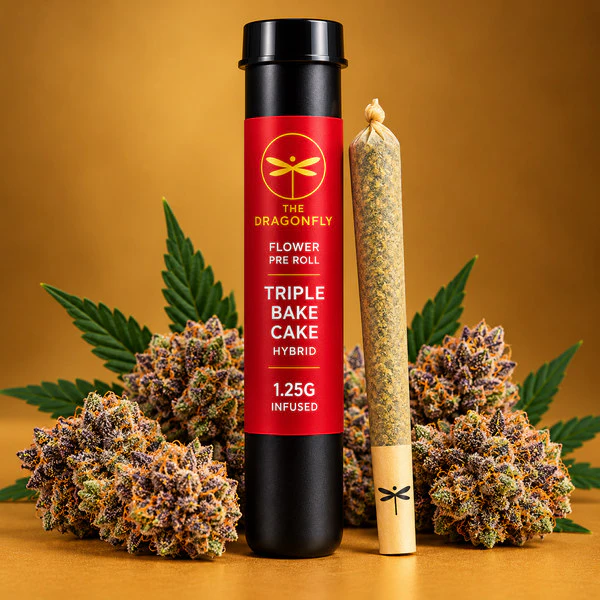 Dragonfly - Dragonfly | Triple Bake Cake | 1.25g Resin Infused Pre-Roll Main Image