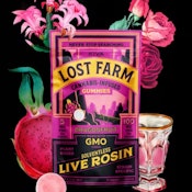 GMO x Dragonfruit Rosin Gummies - 100mg - Lost Farm