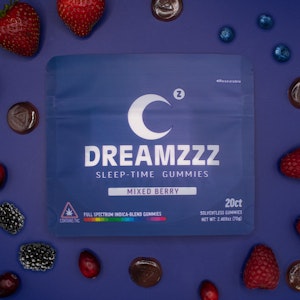 Suncrafted - 5:1 Dreamzzz Mixed Berry Gummies - 100mg - HHG