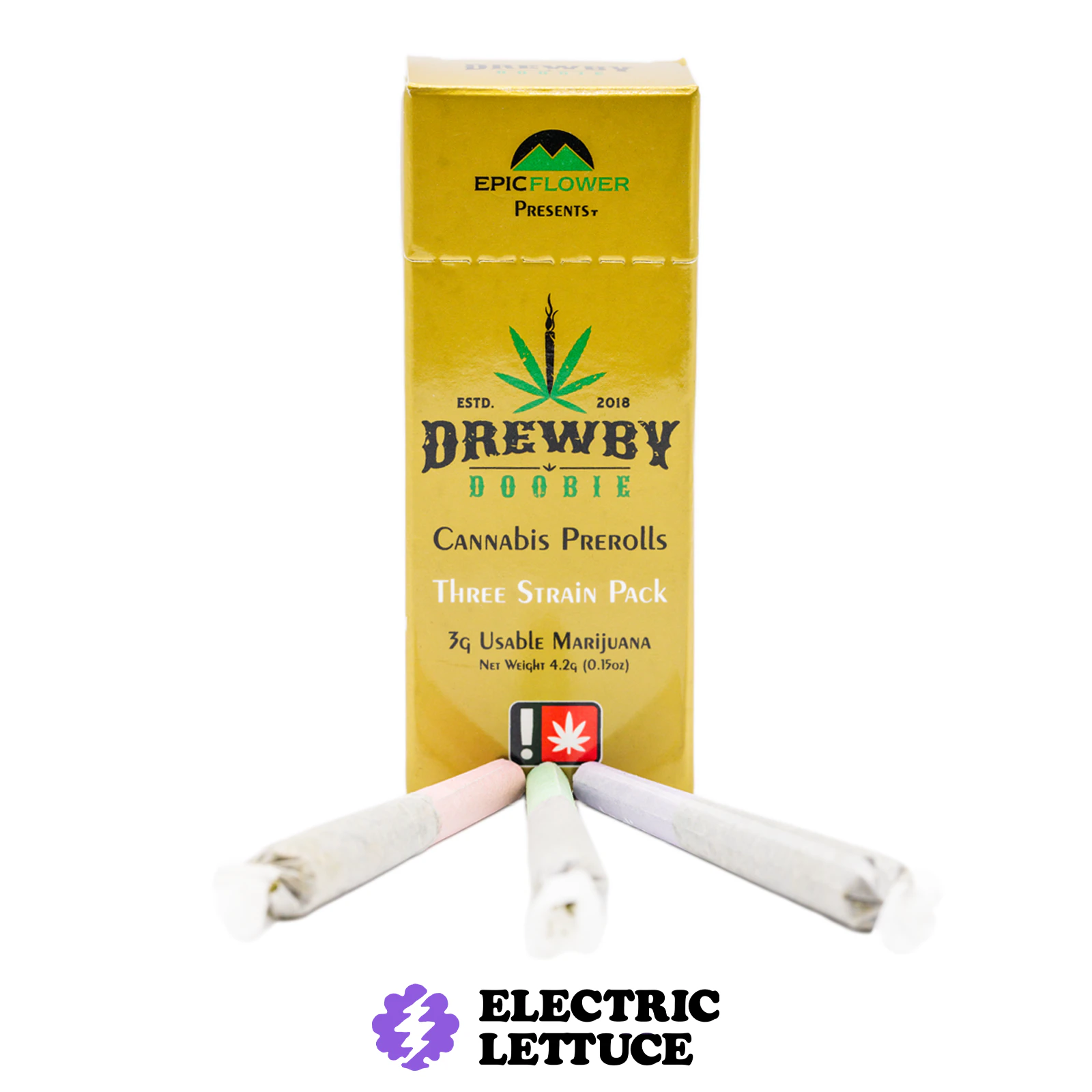 DREWBY DOOBIE - Drewby Doobie Punch Breath x Trap Fuel x Jack Herer 6pk Pre-Roll 0.5g Main Image
