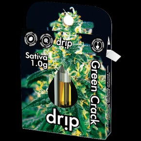 Drip - 1g Cartridge - Green Crack (Sativa)