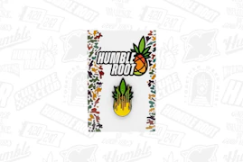 Drippy Pineapple Enamel Pin - Humble Root