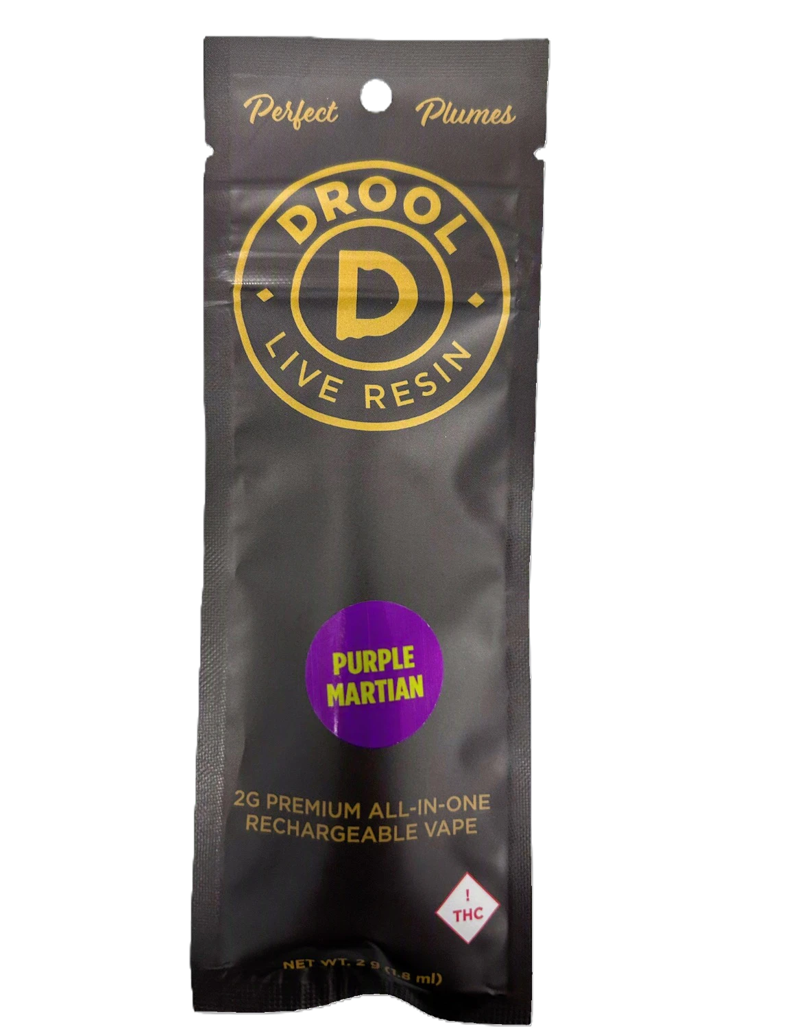 Drool - Purple Martian (2G) | Live Resin Disposable | Indica Main Image