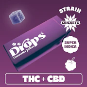 Drops Blackberry 2:1 Gummy 20pk 100mg