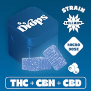 Drops Blueberry THC:CBN:CBD Single 100mg