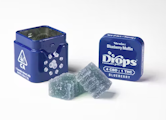 Drops | Blueberry 4:1 | Oreoz | Live Rosin Infused Jellies | 2pc | 50mg