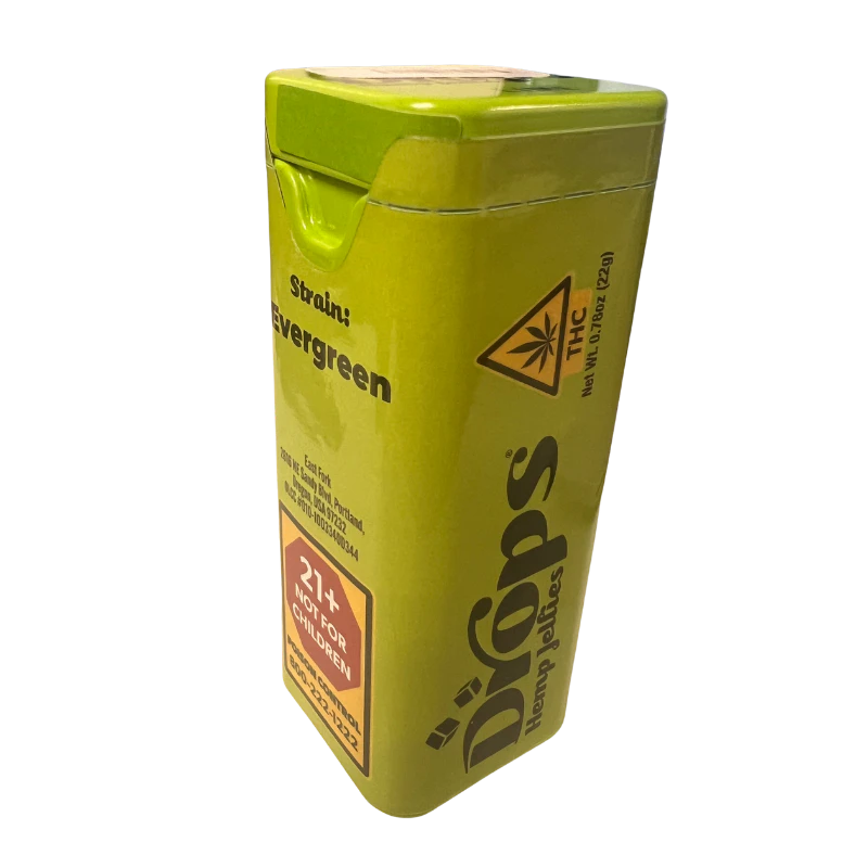 Drops - Lime Rosin Gummies | Balanced | 5mg THC | 10 pieces Main Image