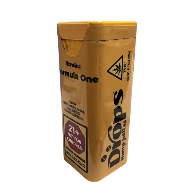 Drops - Lemon Rosin Gummies | Active | 5mg THC | 10 pieces Main Image