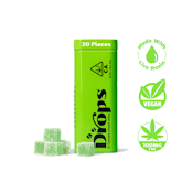 Drops | Balanced | Lime | Live Rosin | Jellies | 20pk