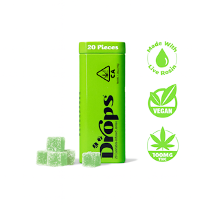 DROPS - Drops | Balanced | Lime | Live Rosin | Jellies | 20pk