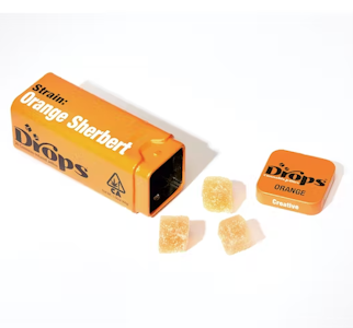 DROPS - Drops | Orange | THC Bomb | Cannabis Infused Jellies | 20pc | 100mg