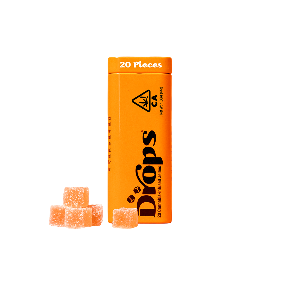 Drops | Creative | Orange| Live Rosin | Jellies | 20pk
