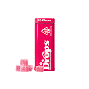 Drops | Calm Energy | Raspberry 2:1 | Live Rosin | Jellies | 20pk