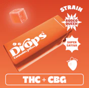 Drops - 20ct. 100mg THC: 100mg CBG (Pure Energy) - Strawberry