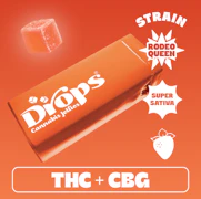 Drops Strawberry THC:CBG 20pk