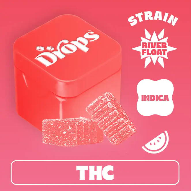 Drops - Drops Watermelon Gummy Single 100mg Main Image