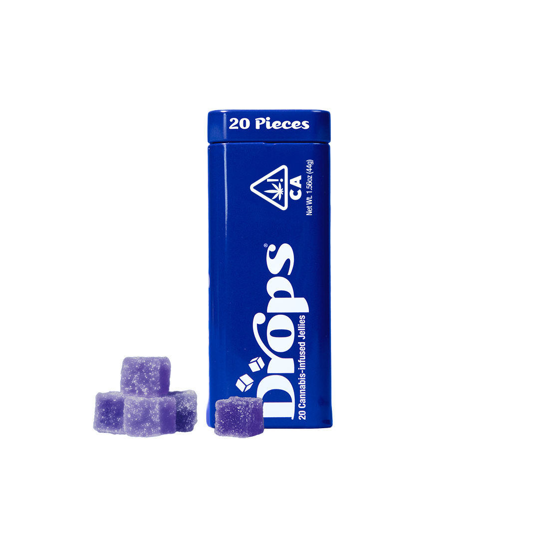 Drops | Deep Relaxation | Black Current CBN | Live Rosin | Jellies | 20pk