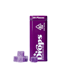 DROPS - Drops | Soothing Relaxation | Blackberry 1:2 CBD | Live Rosin | Jellies | 20pk